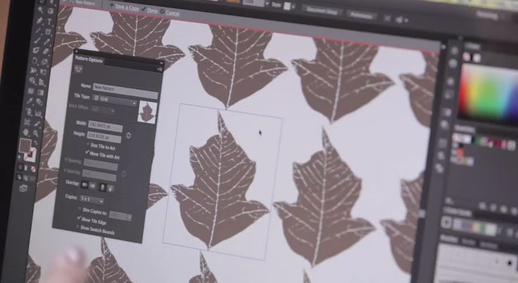easy logo pattern design making 02