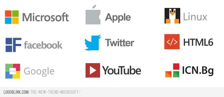 microsoft like logos fun