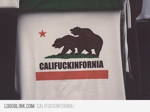 cali fcking fornia logo