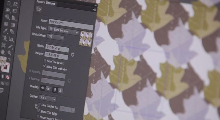 easy logo pattern design making 05