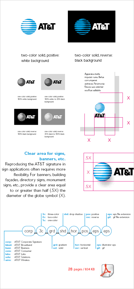 att old logo guidelines