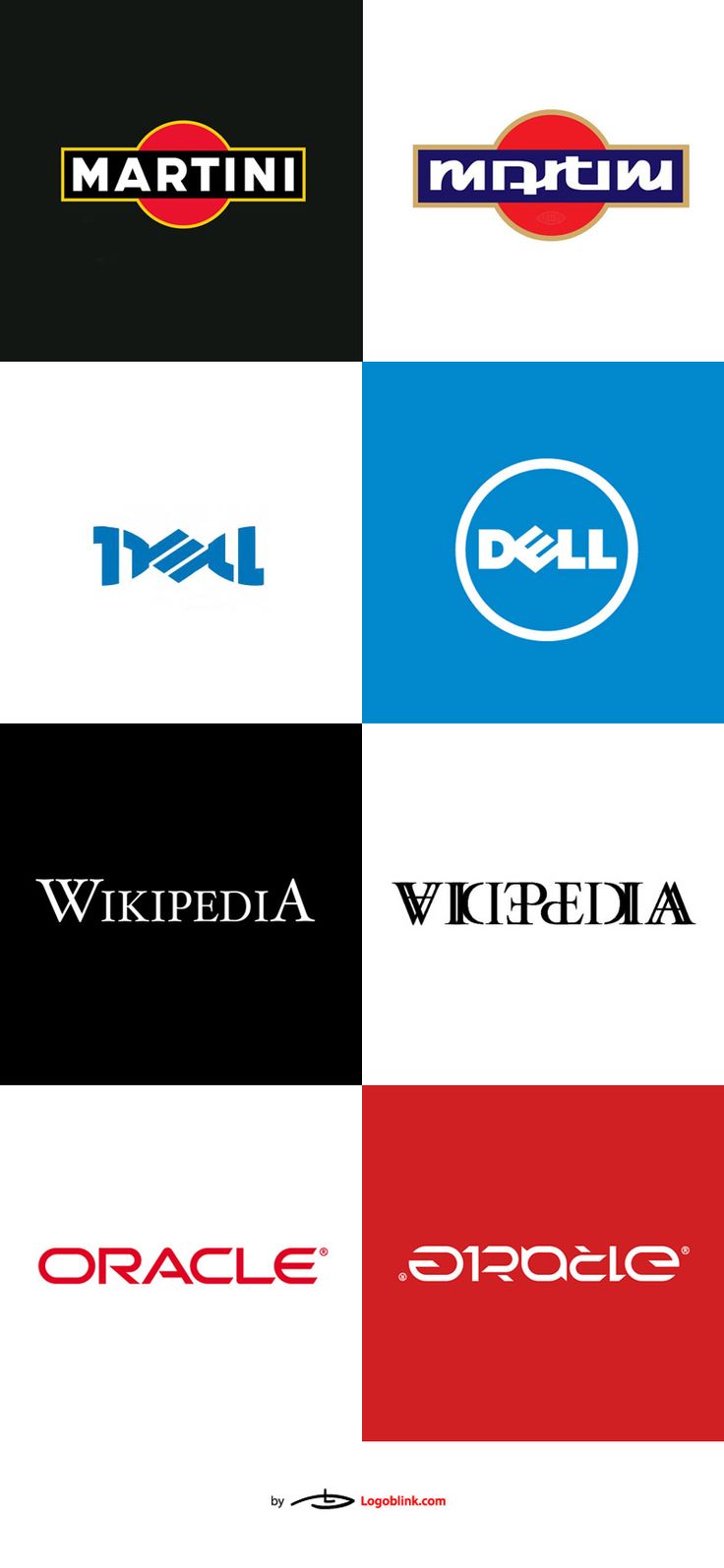 famous brands ambigrams