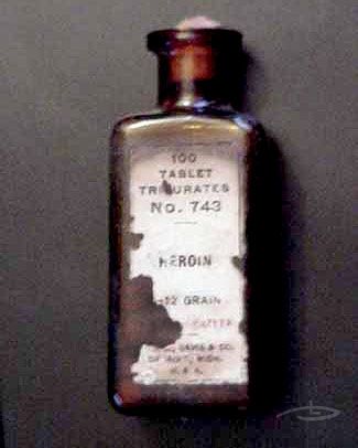 heroin label