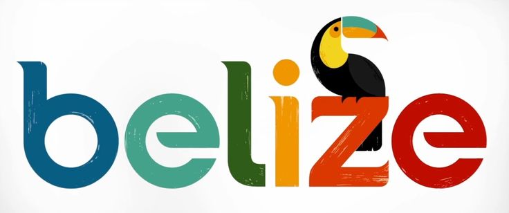 new Belize tourist logo design
